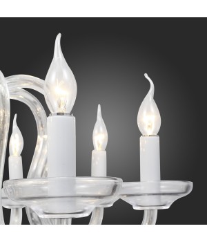 SL757.103.08 Люстра подвесная ST-Luce Хром, Прозрачный/Прозрачный E14 8*40W NINFA-foto9