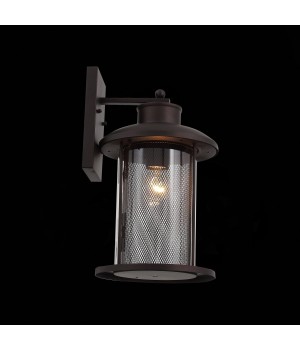 SL080.401.01 Светильник уличный настенный ST-Luce Темный кофе/Прозрачный, Темный кофе E27 1*60W LASTERO-foto5