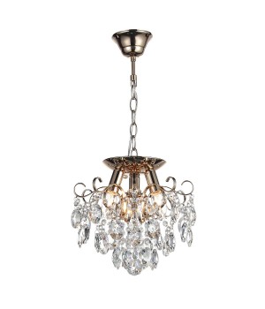 SL846.202.03 Люстра подвесная ST-Luce Золотистый/Прозрачный E14 3*40W ORECCHINI-foto15