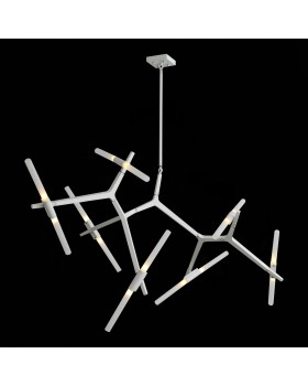 SL947.102.14 Люстра потолочная ST-Luce Серебристый/Белый G9 14*5W LACONICITA-foto7