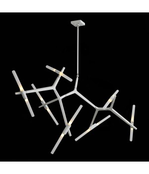 SL947.102.14 Люстра потолочная ST-Luce Серебристый/Белый G9 14*5W LACONICITA-foto7