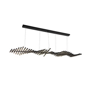 SLD001.403.40 Люстра подвесная ST-Luce Черный/Черный, Белый LED 40*5W 3000-6000K PICODI-foto2