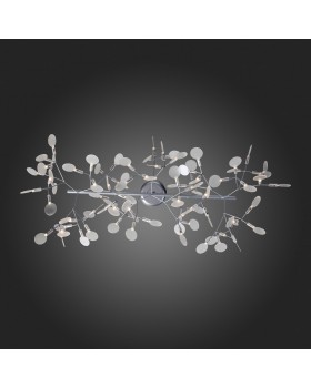 SL379.103.81 Люстра подвесная ST-Luce Серебристый/Белый LED 81*0,5W 3500K RAFINA-foto12