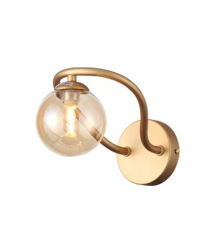 SL1502.201.01 Светильник настенный ST-Luce Золотистый/Янтарный G9 1*5W LEGATEZZA-foto10