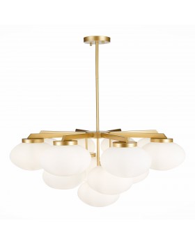 SL1503.203.13 Люстра подвесная ST-Luce Золотистый/Белый E27 13*40W Modica-foto3