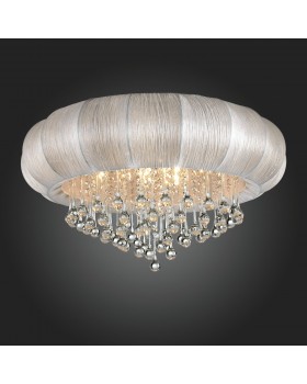 SL350.152.08 Люстра потолочная ST-Luce Хром/Белый, Прозрачный E14 8*40W PREFERITA-foto3