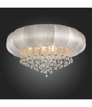 SL350.152.08 Люстра потолочная ST-Luce Хром/Белый, Прозрачный E14 8*40W PREFERITA-foto3