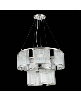 SL1627.103.11 Люстра подвесная ST-Luce Хром/Прозрачный E14 11*40W Velletri-foto8