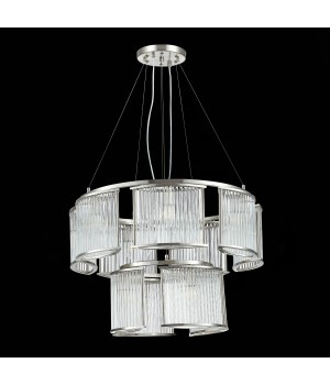 SL1627.103.11 Люстра подвесная ST-Luce Хром/Прозрачный E14 11*40W Velletri-foto8