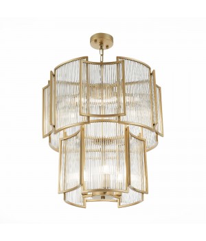 SL1234.203.08 Люстра подвесная ST-Luce Шампань/Прозрачный, Шампань E14 8*60W Cosenza-foto3