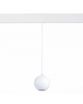 ST354.543.12 Магнитный трековый светильник подвесной белый LED 1*12W 4000K 750Lm Ra>80 36° IP20 D100xH92 48V BOLE-foto2