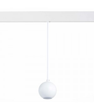 ST354.543.12 Магнитный трековый светильник подвесной белый LED 1*12W 4000K 750Lm Ra>80 36° IP20 D100xH92 48V BOLE-foto2