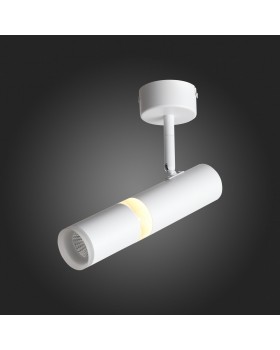 ST106.502.08 Светильник потолочный Белый LED 1*8W 3000K 624Lm Ra>80 D50xH165 170-240V ESCOPIO-foto3