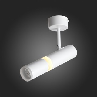 ST106.502.08 Светильник потолочный Белый LED 1*8W 3000K 624Lm Ra>80  D50xH165 170-240V ESCOPIO-foto3