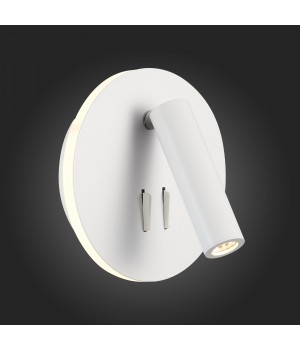 SL1586.513.01 Светильник настенный Белый LED 1*8W 3000K 624Lm Ra>80 24° IP20 L-xW155xH155 170-240V BONDI-foto8