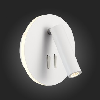 SL1586.513.01 Светильник настенный Белый LED 1*8W 3000K 624Lm Ra>80 24° IP20 L-xW155xH155 170-240V BONDI-foto8