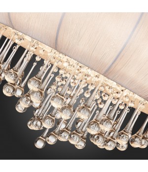 SL350.052.05 Люстра потолочная ST-Luce Хром/Белый, Прозрачный E14 5*40W PREFERITA-foto12