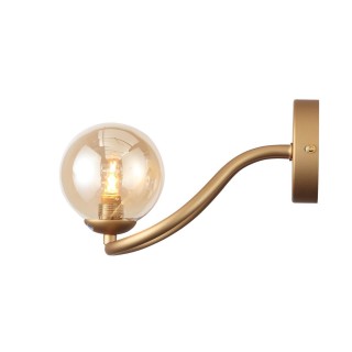 SL1502.201.01 Светильник настенный ST-Luce Золотистый/Янтарный G9 1*5W LEGATEZZA-foto2
