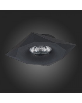 ST203.408.01 Св-к встр. Мат. черный GU10 1*50W L95xW95xH25 220V Без ламп OVASIS-foto8