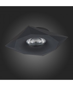 ST203.408.01 Св-к встр. Мат. черный GU10 1*50W L95xW95xH25 220V Без ламп OVASIS-foto8