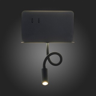 SL1576.401.02 Светильник настенный ST-Luce Черный/Черный LED 2*3W 4000K PINAGGIO-foto4