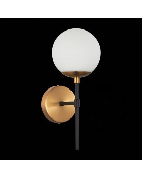 SL1203.401.01 Бра ST-Luce Бронза,Черный/Белый E27 1*40W LIMANO-foto4