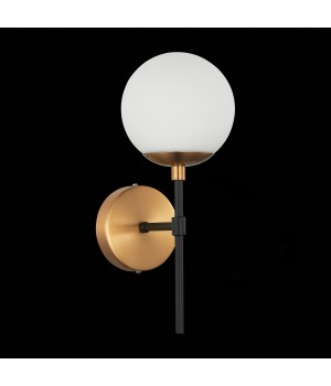 SL1203.401.01 Бра ST-Luce Бронза,Черный/Белый E27 1*40W LIMANO-foto4