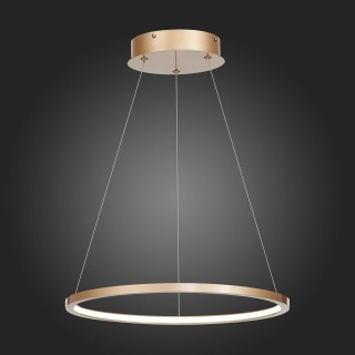 ST603.243.22 Светильник подвесной ST-Luce Золотистый/Белый LED 1*22W 4000K ST603 IN-foto4