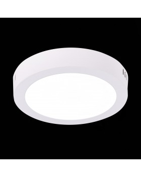 ST112.532.12 Светильник настенно-потолочный Белый LED 1*12W 3000K 715Lm Ra80 120° IP20 D160xH28 90-265V NUBES-foto3