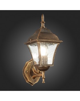 SL082.201.01 Светильник уличный настенный ST-Luce Бронза/Бронза, Прозрачный E27 1*60W DOMENICO-foto7