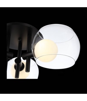 SL1483.402.03 Светильник потолочный ST-Luce Черный/Прозрачный, Белый G9 3*5W ELLETO-foto8