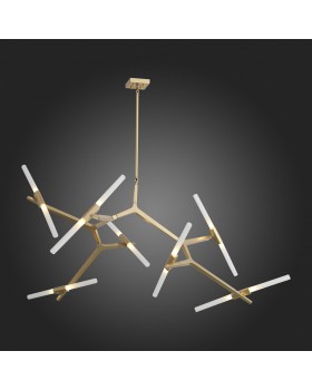 SL947.202.14 Люстра потолочная ST-Luce Золотистый/Белый G9 14*5W LACONICITA-foto4