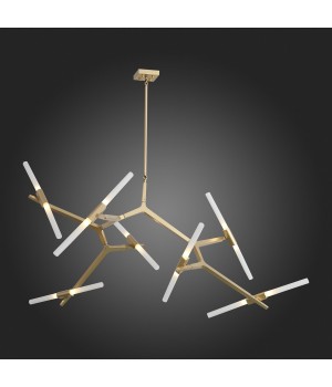 SL947.202.14 Люстра потолочная ST-Luce Золотистый/Белый G9 14*5W LACONICITA-foto4