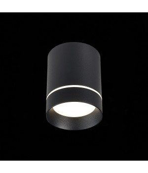 ST115.442.07 Светильник потолочный Черный LED 1*7W 4000K 490Lm Ra>90 120° IP20 D79xH100 170-240V ST115-foto3