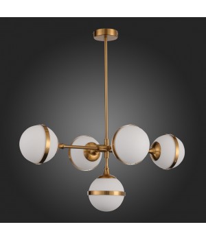 SL1157.303.05 Светильник подвесной ST-Luce Бронза/Белый E14 5*40W ARBE-foto6