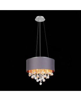 SL1350.703.04 Светильник подвесной ST-Luce Хром/Серый, Золотистый, Прозрачный E14 4*40W LACCHIA-foto9