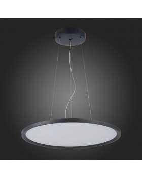 ST602.443.56 Светильник подвесной Черный LED 1*56W 4000K 5 040Lm Ra>80 120 IP20 D600xH36 90-265V ST602-foto6