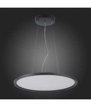 ST602.443.56 Светильник подвесной Черный LED 1*56W 4000K 5 040Lm Ra>80 120 IP20 D600xH36 90-265V ST602-foto6