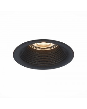 ST202.408.01 Св-к встр. Мат. черный GU10 1*50W D89xH40 220V Без ламп MOBARRA-foto3