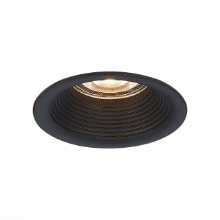 ST202.408.01 Св-к встр. Мат. черный GU10 1*50W  D89xH40 220V Без ламп MOBARRA-foto3