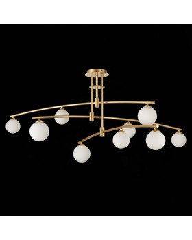 SL1208.302.09 Светильник потолочный ST-Luce Золотистый/Белый G9 9*5W SEMBRARE-foto4