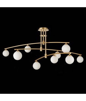 SL1208.302.09 Светильник потолочный ST-Luce Золотистый/Белый G9 9*5W SEMBRARE-foto4