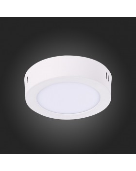 ST112.532.06 Светильник настенно-потолочный Белый LED 1*6W 3000K 330Lm Ra80 120° IP20 D110xH28 90-265V NUBES-foto6