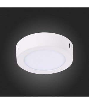 ST112.532.06 Светильник настенно-потолочный Белый LED 1*6W 3000K 330Lm Ra80 120° IP20 D110xH28 90-265V NUBES-foto6