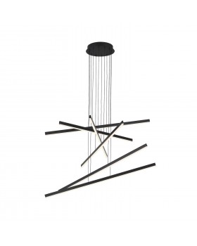 SL394.423.06 Люстра подвесная ST-Luce Черный/Белый LED 1*100W 4000K BASONI-foto11