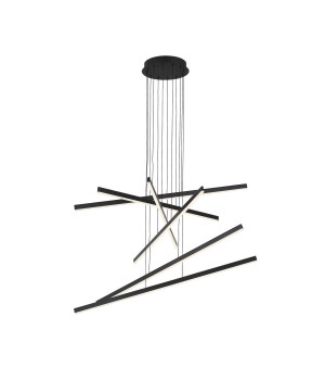 SL394.423.06 Люстра подвесная ST-Luce Черный/Белый LED 1*100W 4000K BASONI-foto11