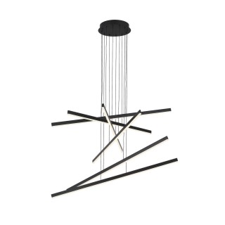 SL394.423.06 Люстра подвесная ST-Luce Черный/Белый LED 1*100W 4000K BASONI-foto11