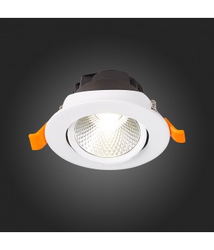 ST211.538.06.24 Св-к встр. Белый LED 1*6W 3000K 480Lm Ra80 24° IP20 D86xH50 220-240V MIRO-foto5