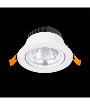 ST211.548.10.24 Св-к встр. Белый LED 1*10W 4000K 750Lm Ra80 24° IP20 D109xH65 220-240V MIRO-foto8