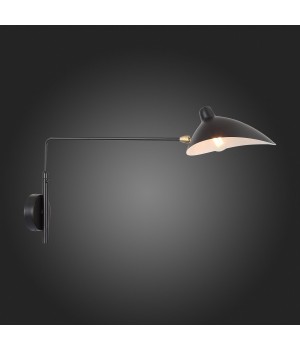 SL305.401.01 Бра ST-Luce Черный/Черный, Белый E27 1*60W SPRUZZO-foto6